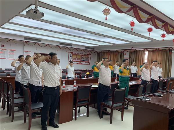 “奮斗百年路，啟航新征程”——永州紅獅黨支部召開“慶祝中國共產(chǎn)黨成立100周年”座談會
